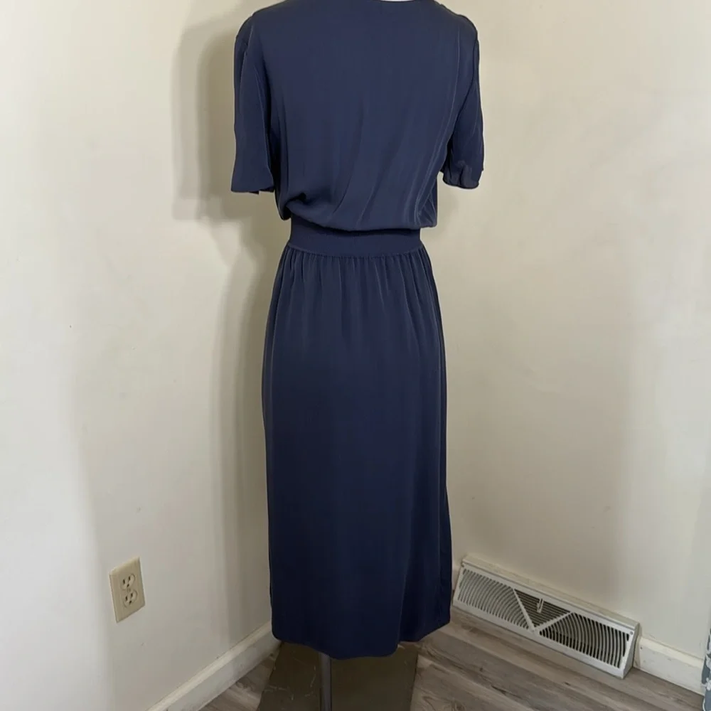 THEORY 100% Silk Dress Small - Picture 5 of 9